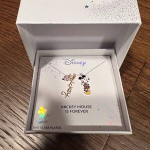 Disney Mickey Mouse Silver plated Necklace